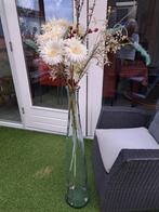 Grote vaas glas 1 meter hoog, Ophalen, Zo goed als nieuw