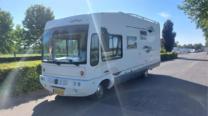 Mercedes-Benz Carthago Opus 45 W AIRCO HYDRAULISCHE STEMPELS, Caravans en Kamperen, Campers, Bedrijf, tot en met 4, Mercedes-Benz