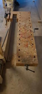 Werkbank / Werktafel, Doe-het-zelf en Verbouw, Werkbanken, Ophalen of Verzenden, Gebruikt, Bankschroef
