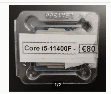 Intel Core i5-11400F - € 70.- Euro, Computers en Software, Processors, Zo goed als nieuw, 6-core, 3 tot 4 Ghz, Ophalen of Verzenden