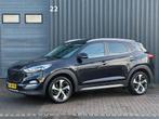 Hyundai Tucson 1.6 T-GDi Premium 4WD|Camera|Navi|Leder|Trekh, Auto's, Hyundai, Gebruikt, 4 cilinders, Zwart, Leder