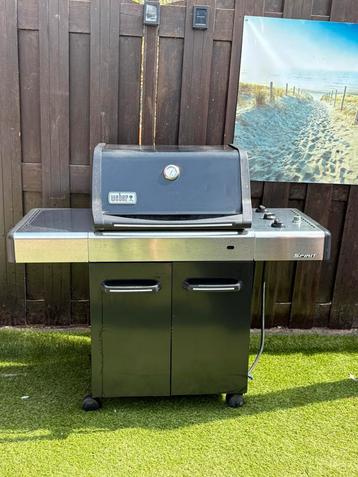 Weber spirit e-310 met hoes beschikbaar voor biedingen
