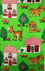 11038 Originele vintage retro stof stoffen gordijnstof Swiet, Hobby en Vrije tijd, Stoffen en Lappen, Overige kleuren, 120 cm of meer