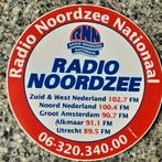 Vintage sticker RNN Radio Noordzee Nationaal FM radiostation, Verzamelen, Stickers, Ophalen of Verzenden, Zo goed als nieuw