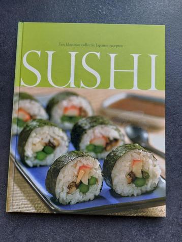 Mooi boek met veel verschillende recepten om Sushi te maken beschikbaar voor biedingen