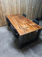 Mooie industriële tafel. 200x100 met u poten., Tafel, Tafel, Tafel, Rechthoekig