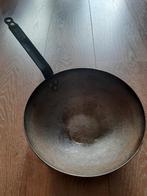 De Buyer Wokpan - 28 cm, Huis en Inrichting, Keuken | Potten en Pannen, Ophalen of Verzenden, Gebruikt, Wok