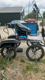 Glinkowski enkelspan Marathonwagen 21/19 inch, Dieren en Toebehoren, Rijtuigen en Koetsen, Gebruikt, Marathonwagen, Pony