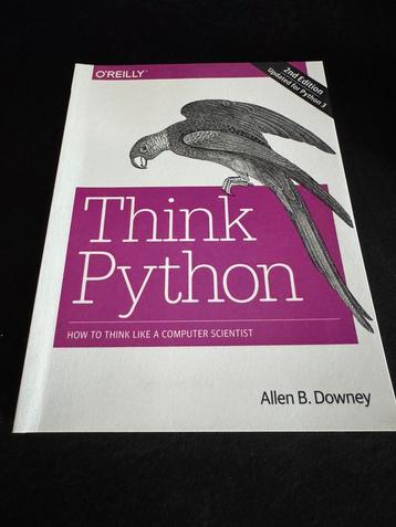Think Python Boek beschikbaar voor biedingen