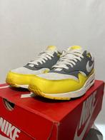 ALS NIEUW! Maat 41 -  Nike Air Max 1 Essential Yellow Grey, Overige kleuren, Verzenden, Nike, Nike