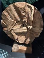 2 houten ornementen, Huis en Inrichting, Woonaccessoires | Kransen, Ophalen of Verzenden, Zo goed als nieuw