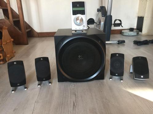 Logitech Z5500 5.1 speakerset, Computers en Software, Pc speakers, Zo goed als nieuw, Audiokanaal 5.1, Ophalen of Verzenden