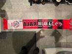 Ajax sjaal 2003 1/4 finale championsleague milan, Verzamelen, Ophalen of Verzenden, Gebruikt, Ajax, Vaantje of Sjaal