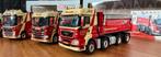 Set Gebr. Mussche transport | Scania, Volvo FH en MAN | WSI, Nieuw, Ophalen of Verzenden, Bus of Vrachtwagen, Wsi