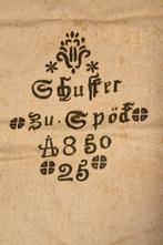 ca 150 jaar oude meelzak graanzak duitsland, Ophalen of Verzenden