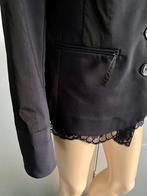 i726 Biba maat 44=L apart jasje blazer colbert d-blauw/zwart, Kleding | Dames, Jasjes, Kostuums en Pakken, Blauw, Maat 42/44 (L)