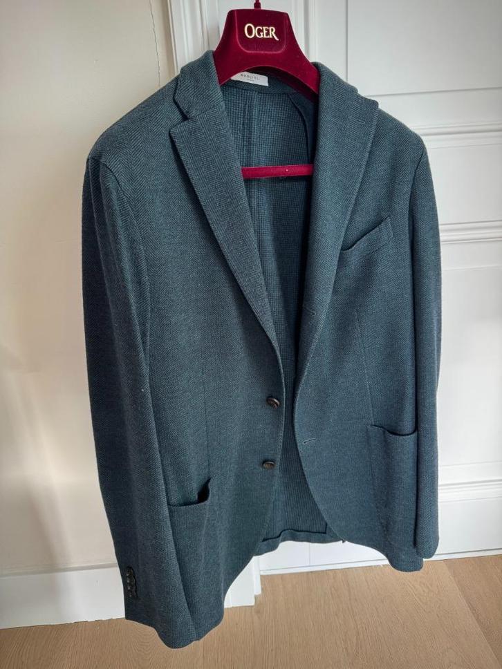 Boglioli colbert maat 50, Kleding | Heren, Kostuums en Colberts, Zo goed als nieuw, Maat 48/50 (M), Blauw, Ophalen of Verzenden