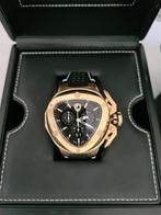 Lamborghini Tonino horloge Spyder X Gold 53x56mm Nieuw, Overige merken, Leer, Staal, Polshorloge