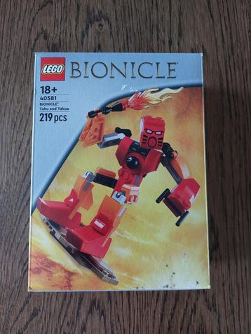 Limited edition lego set 40581 bionicle Tahu en Takua NIEUW