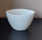 Witte, Ovale Bloempot, Tuin en Terras, Bloempotten, Ophalen, Binnen, Zo goed als nieuw, Overige vormen