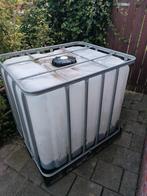 Ibc vat 1000 liter, 150 liter of meer, Ophalen of Verzenden, Gebruikt, Kunststof