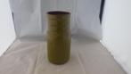 mooie groene retro vaas, Huis en Inrichting, Woonaccessoires | Vazen, Gebruikt, Aardewerk of Porselein, Ophalen of Verzenden, Minder dan 50 cm