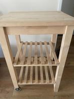 Ikea roltafel, Huis en Inrichting, Keuken | Keukenelementen, Ophalen, Gebruikt, 100 tot 150 cm, 50 tot 100 cm