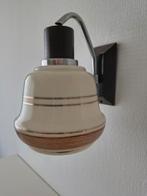 Jaren 50 wandlamp, Verzenden, Gebruikt, Glas, Jaren 50 vintage