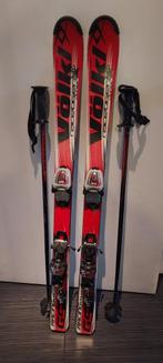 Kiinderski in de toffe kleur rood. 120cm, Sport en Fitness, Skiën en Langlaufen, Overige merken, Gebruikt, Ski's, 100 tot 140 cm
