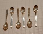6 N100 Lepeltjes Espresso/Advocaat, Antiek en Kunst, Ophalen of Verzenden