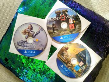 Game Bundle: God of War/ Horizon Zero Dawn/ Assassin Creed beschikbaar voor biedingen