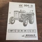 McCormick 504-D brochure, Boeken, Ophalen of Verzenden