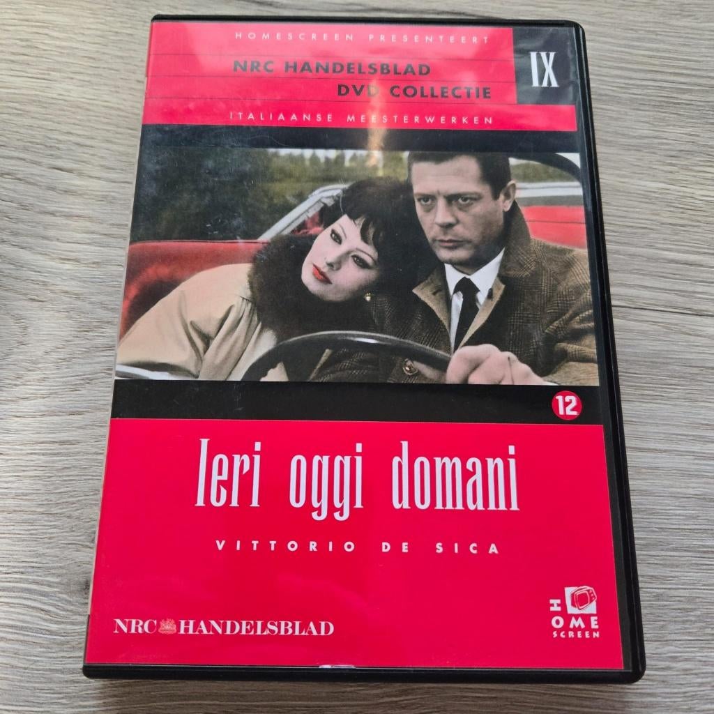 Ieri Oggi Domani, Cd's en Dvd's, Alle leeftijden, Ophalen of Verzenden, 1940 tot 1960, Zo goed als nieuw
