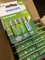 Philips Batterije AAx4  Rechargeable HR6 1.2 v, Ophalen of Verzenden, Nieuw, Oplaadbaar