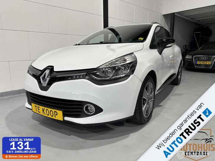 Renault Clio Estate 0.9 TCe Night&Day*NwAPK*Airco*Navi*, Auto's, Renault, Bedrijf, Te koop, Clio, ABS, Airbags, Airconditioning