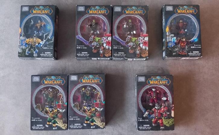 Mega Bloks World of WarCraft figuren, Verzamelen, Overige Verzamelen, Nieuw, Ophalen of Verzenden