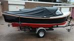 Arie Wiegmans spiegelsloep AW16, Watersport en Boten, Ophalen, 10 tot 30 pk, Binnenboordmotor, 6 meter of meer