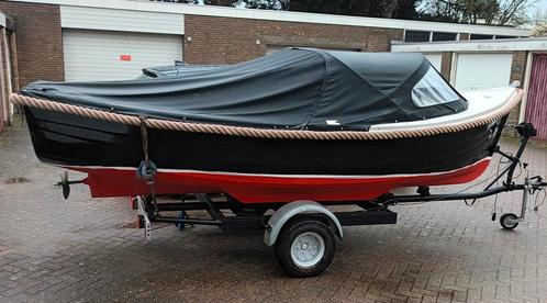 Arie Wiegmans spiegelsloep AW16, Watersport en Boten, Sloepen, Nieuw, 10 tot 30 pk, 6 meter of meer, Binnenboordmotor, Diesel