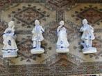 4 beeldjes van porselein puntgaaf fraai, Ophalen of Verzenden, Nieuw, Overige typen