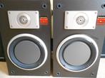 Vintage Honeycomb Techncis SB-X110 luidsprekers, Audio, Tv en Foto, Luidsprekers, Gebruikt, Minder dan 60 watt, Front, Rear of Stereo speakers