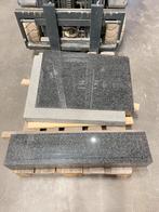 Granieten Gedenksteen met Sokkel - 90x76cm, Tuin en Terras, Grind, Keien en Split, Graniet, Overige typen, Nieuw, Ophalen of Verzenden
