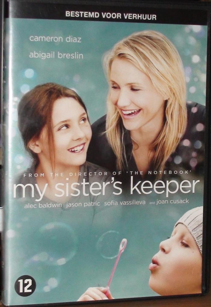 dvd my sister's keeper, Alle leeftijden, Ophalen of Verzenden, Zo goed als nieuw, Drama