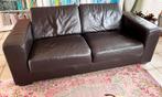 Lederen 2/5 en 3 zits bankstel, Huis en Inrichting, Banken | Bankstellen, Ophalen, Gebruikt, 150 tot 200 cm, Driepersoons