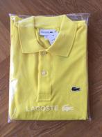 Nieuwe Lacoste polo, geel, classic fit, maat 5 = Large, Nieuw, Maat 52/54 (L), Ophalen of Verzenden, Geel