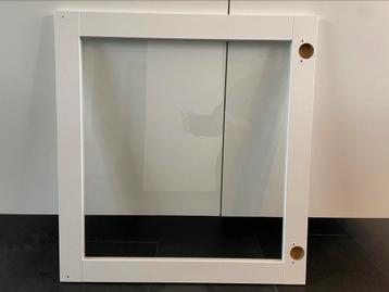 Ikea Besta SINDVIK Vitrinedeur, wit/helder glas, 60x64 cm