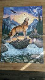 Ravensburger puzzel  1000 stukjes    wolf, Ophalen of Verzenden, Zo goed als nieuw