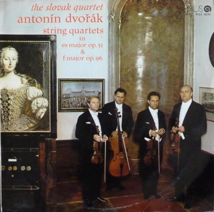 The Slovak Quartet — Antonin Dvorak– String Quartets, Cd's en Dvd's, Vinyl | Klassiek, Zo goed als nieuw, Classicisme, Kamermuziek