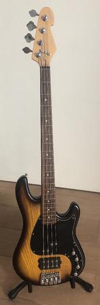 Sandberg California VM4 / AriaPro II fretless (MIJ), Muziek en Instrumenten, Snaarinstrumenten | Gitaren | Bas, Ophalen, Zo goed als nieuw