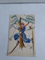 SKIER KNALT TEGEN BOOM, Ophalen of Verzenden