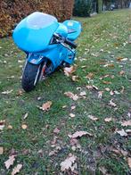 Blauwe hele goede minibike te koop!, Fietsen en Brommers, Minibikes, Midibikes en Pitbikes, Ophalen, Gebruikt, Yamaha, 50 cc